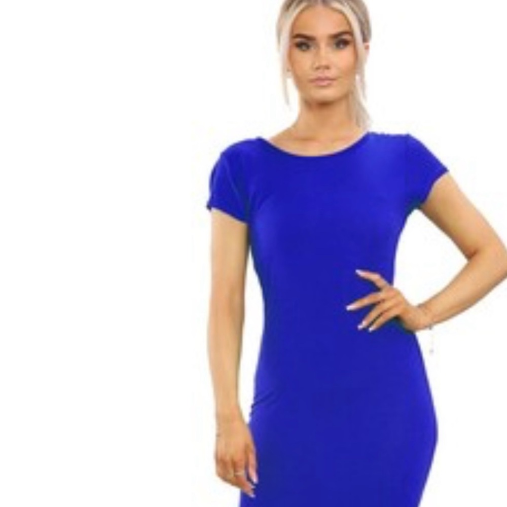 Body hugging stretch jersey Dress